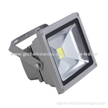 LED floodlight with Epistar COB chip, CE, RoHS approvals